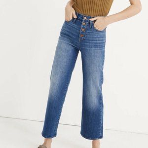 Madewell Wide Leg Crop Jeans - Tall